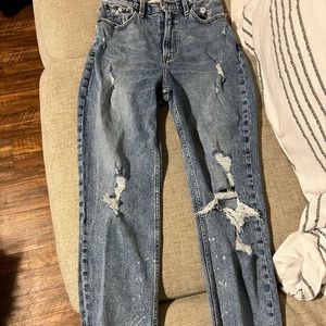 Abercrombie distressed jeans size 4